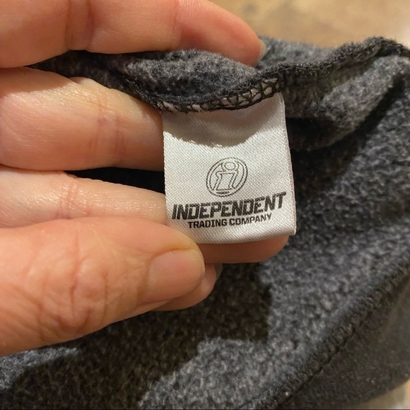 MAMMOTH Gray Hoodie Sweatshirt Size Small-Unisex - Picture 8 of 8